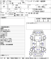 Suzuki ALTO лот № 3064 оценка 3.5  с аукциона в Японии 2