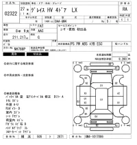 Honda GRACE лот № 2322 оценка RA  с аукциона в Японии 6