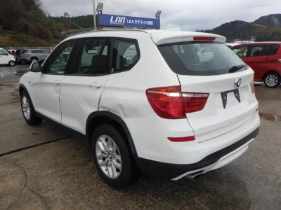 BMW X3  с аукциона в Японии