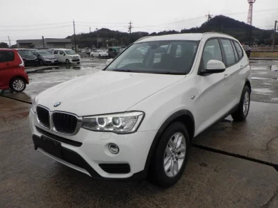 BMW X3  с аукциона в Японии