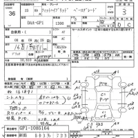 Honda FIT лот № 36 оценка 3  с аукциона в Японии 7