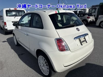 Fiat 500  с аукциона в Японии