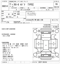 Mazda RX-8 лот № 6014 оценка RA  с аукциона в Японии 5