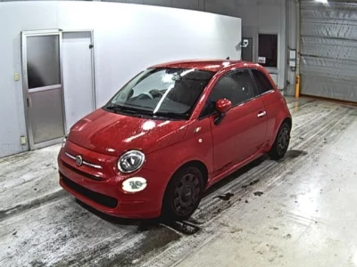 Fiat 500  с аукциона в Японии