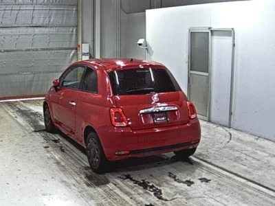 Fiat 500  с аукциона в Японии