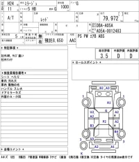 Mitsubishi MIRAGE лот № 8513 оценка 3.5  с аукциона в Японии 5
