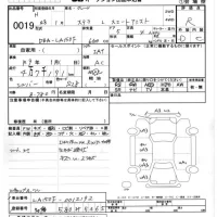 Subaru STELLA лот № 19 оценка R  с аукциона в Японии 5