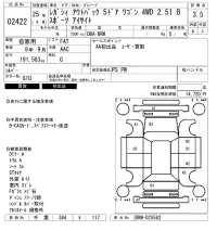 Subaru LEGACY OUTBACK лот № 2422 оценка 3.5  с аукциона в Японии 6