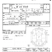 Mazda BONGO лот № 1012 оценка 3  с аукциона в Японии 9