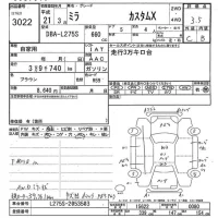 Daihatsu MIRA лот № 3022 оценка 3.5  с аукциона в Японии 9