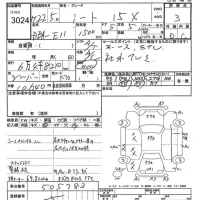 Nissan NOTE лот № 3024 оценка 3  с аукциона в Японии 9