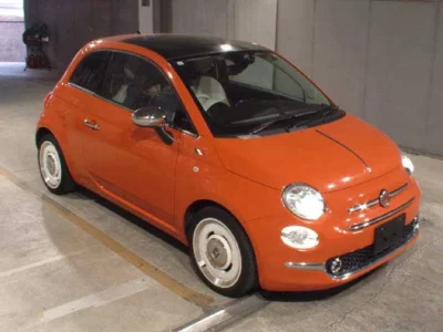 Fiat 500  с аукциона в Японии