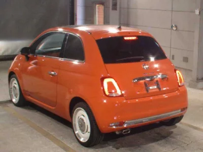 Fiat 500  с аукциона в Японии