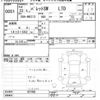 Suzuki PALETTE лот № 51 оценка 3.5  с аукциона в Японии 5