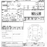 Nissan AD лот № 5006 оценка R  с аукциона в Японии 4