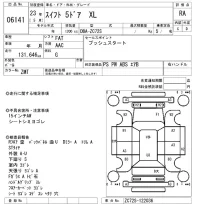 Suzuki SWIFT лот № 6141 оценка RA  с аукциона в Японии 5