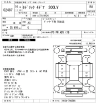 Nissan CEDRIC лот № 2487 оценка RA  с аукциона в Японии 6