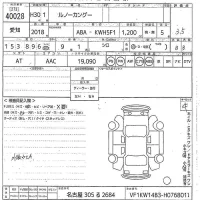 Renault KANGOO лот № 40028 оценка 3.5  с аукциона в Японии 10