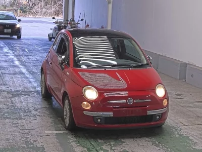 Fiat 500  с аукциона в Японии