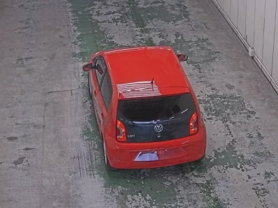 Volkswagen UP  с аукциона в Японии