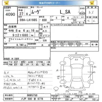 Daihatsu MOVE лот № 4090 оценка 3.5  с аукциона в Японии 5