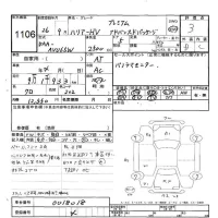 Toyota HARRIER лот № 1106 оценка 3  с аукциона в Японии 10