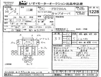 Mitsubishi CANTER лот № 1228 оценка 3.5  с аукциона в Японии 4