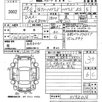 Toyota VOXY лот № 3002 оценка 3.5  с аукциона в Японии 6