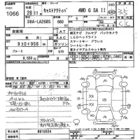 Daihatsu Cast лот № 1066 оценка 3.5  с аукциона в Японии 7
