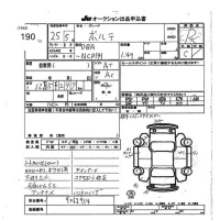 Toyota PORTE лот № 190 оценка R  с аукциона в Японии 7