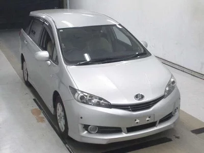 Toyota WISH  с аукциона в Японии