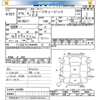 Nissan CUBECUBIC лот № 4161 оценка 3  с аукциона в Японии 5