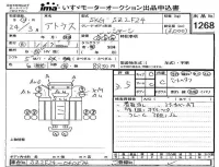 Nissan ATLAS лот № 1268 оценка 3.5  с аукциона в Японии 2