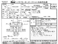 Mitsubishi CANTER лот № 1267 оценка 3.5  с аукциона в Японии 4