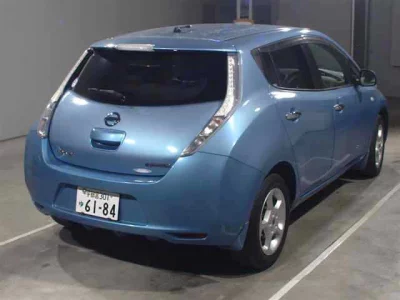 Nissan LEAF  с аукциона в Японии
