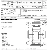 Subaru EXIGA лот № 2696 оценка 3.5  с аукциона в Японии 6