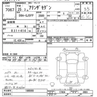 Mazda ATENZA SEDAN лот № 7067 оценка 3.5  с аукциона в Японии 9
