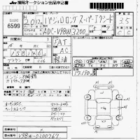 Mitsubishi PAJERO лот № 6599 оценка 3.5  с аукциона в Японии 7