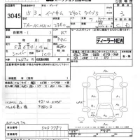Toyota IPSUM лот № 3045 оценка 3  с аукциона в Японии 7
