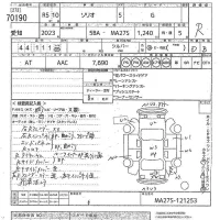 Suzuki SOLIO лот № 70190 оценка R  с аукциона в Японии 10