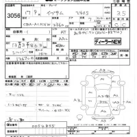 Toyota IPSUM лот № 3056 оценка 3.5  с аукциона в Японии 7