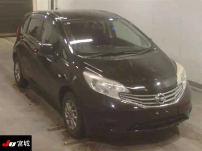 Nissan NOTE  с аукциона в Японии