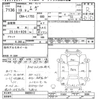 Daihatsu MOVE лот № 7136 оценка R  с аукциона в Японии 9