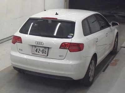 Audi A3  с аукциона в Японии
