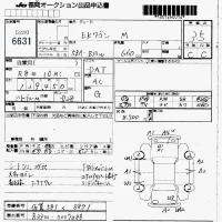 Mitsubishi EK WAGON лот № 6631 оценка 3.5  с аукциона в Японии 7