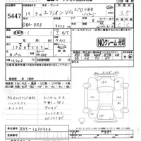 Honda ELYSION лот № 5447 оценка 3.5  с аукциона в Японии 4