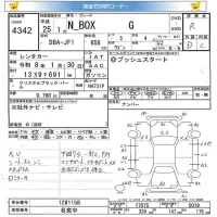 Honda N BOX лот № 4342 оценка R  с аукциона в Японии 5