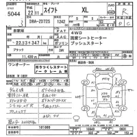 Suzuki SWIFT лот № 5044 оценка R  с аукциона в Японии 9