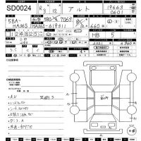 Suzuki ALTO лот № 24 оценка 3.5  с аукциона в Японии 11