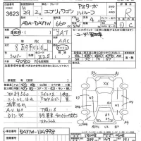 Suzuki EVERY WAGON лот № 3623 оценка R  с аукциона в Японии 7